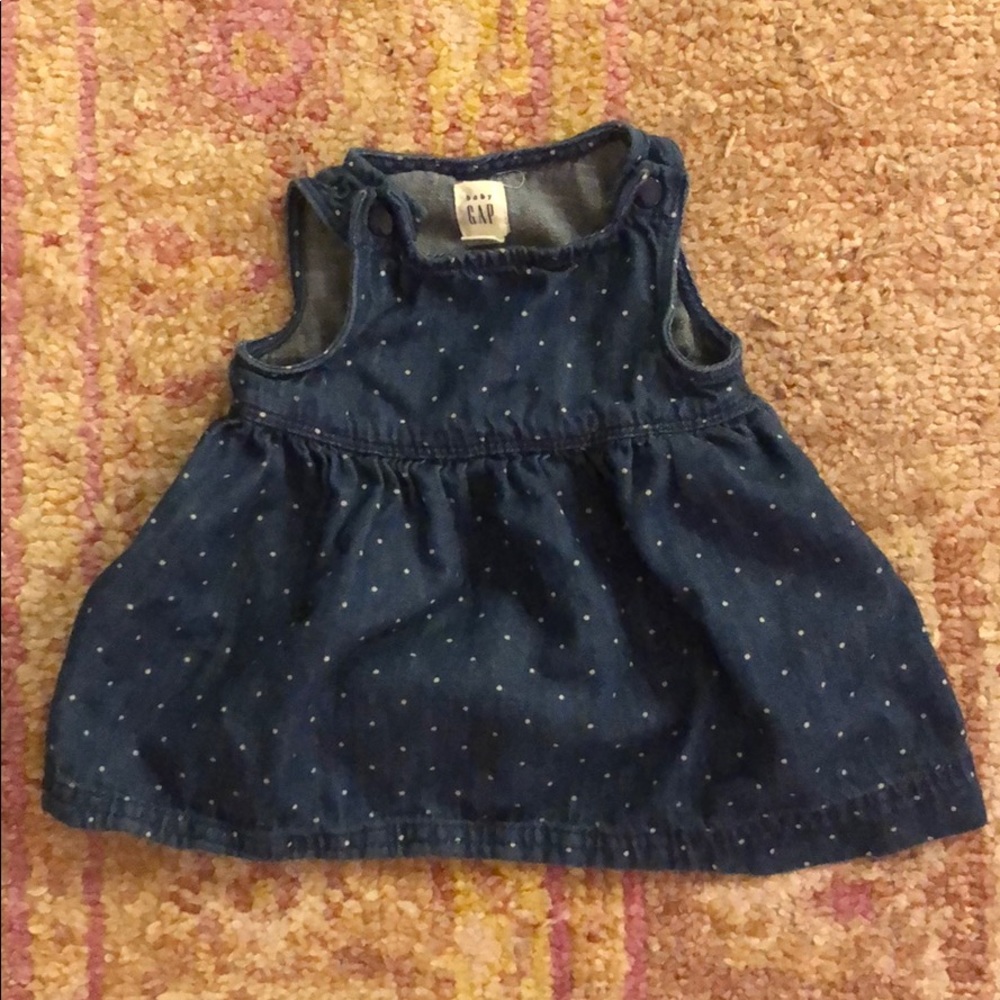 Baby Gap denim baby jumper size 3-6m